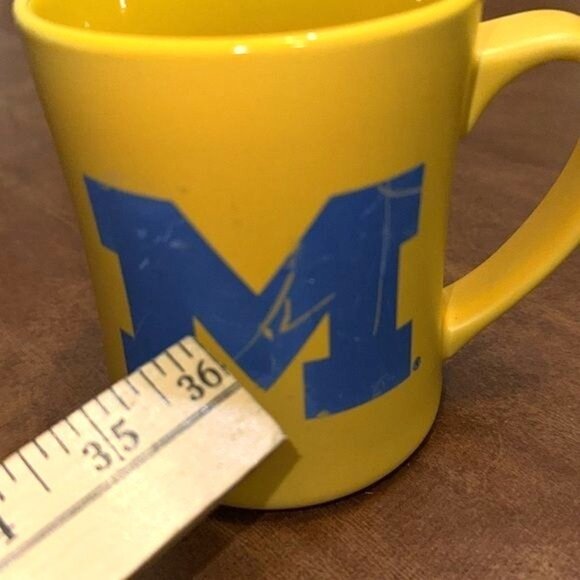 RFSJ University Of Michigan Yellow Mug 1988 - Picture 5 of 8